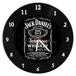Relógio Em Disco De Vinil - Jack Daniels - Mr. Rock