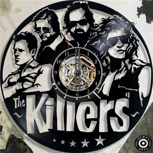 Relógio em Disco de Vinil - Killers