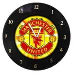 Relógio Em Disco De Vinil - Manchester United - Mr. Rock