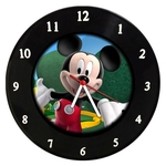Relógio Em Disco De Vinil - Mickey - Mr. Rock