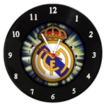 Relógio Em Disco De Vinil - Real Madrid - Mr. Rock