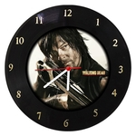 Relógio Em Disco De Vinil -The Walking Dead Daryl - Mr. Rock
