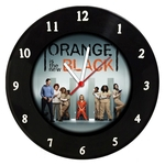 Relógio Em Disco Vinil - Orange Is The New Black - Mr. Rock