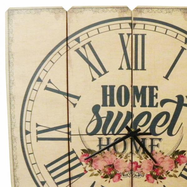 Relógio em Ripas Sweet Home - Tecnolaser