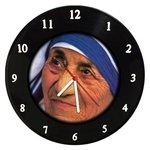 Relógio Em Vinil - Madre Teresa De Calcutá - Mr. Rock