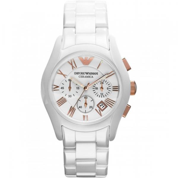 Relogio Empório Armani Ar1416 Cerâmica Branco - Emporio Armani