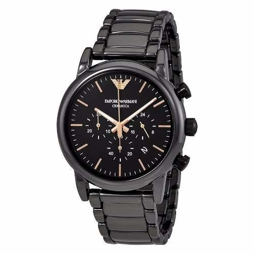 Relogio Emporio Armani Ar1509 Preto Ceramica