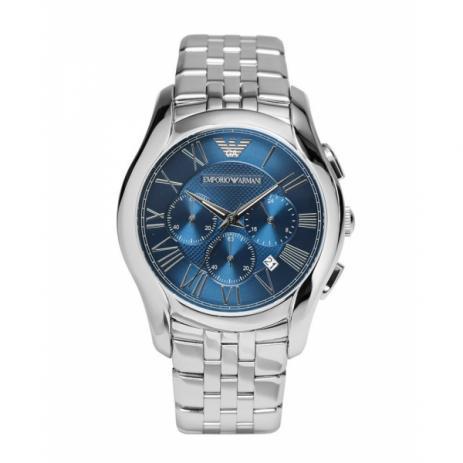 Relogio Emporio Armani Ar1787 Prata Azul