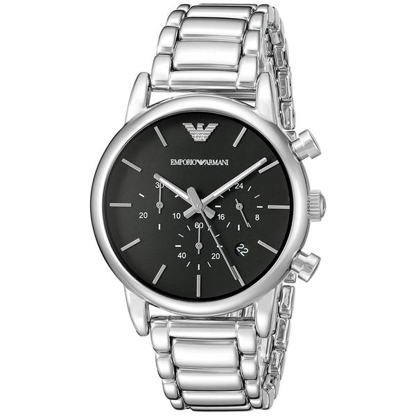 Relógio Emporio Armani Ar1853 Aço Inox Analógico 43mm