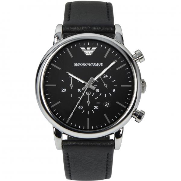 Relógio Emporio Armani Ar1828 Couro