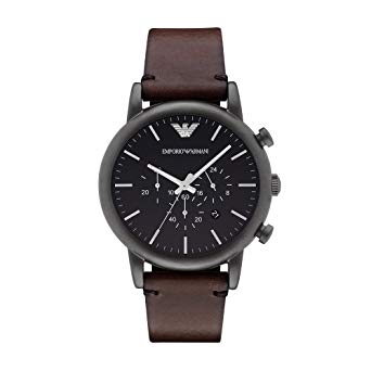 Relógio EMPORIO ARMANI AR1919 (Masculino) Marrom e Preto