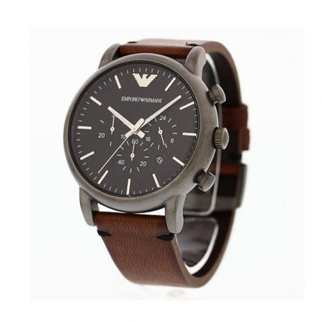 Relógio EMPORIO ARMANI AR1919 (Masculino) Marrom e Preto