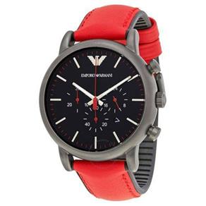 Relógio Empório Armani Ar1971 Vermelho 46mm