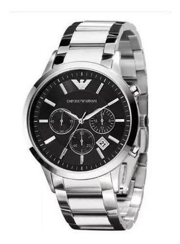 Relógio Emporio Armani Ar2434 Prata Original