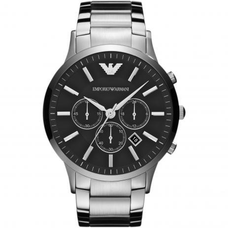 Relógio Emporio Armani AR2460 Aço Inoxidável Analógico 46mm