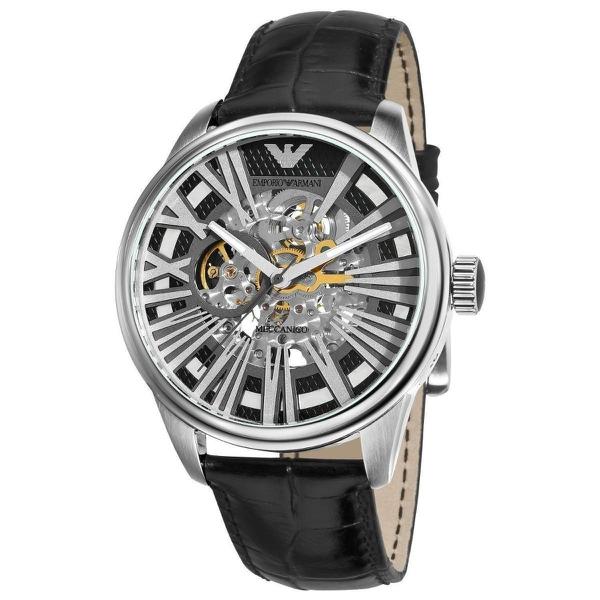 Relogio Emporio Armani Ar4629 Automatico Pulseira em Couro - Empório Armani