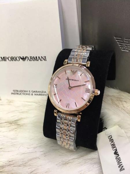 Relogio Emporio Armani Ar9905 Rose Misto