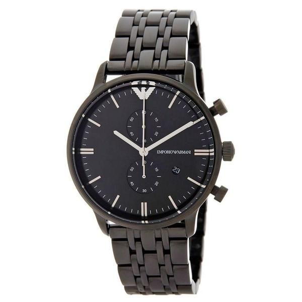 Relógio Emporio Armani Black Stainless AR1934 Analógico 43mm Oferta