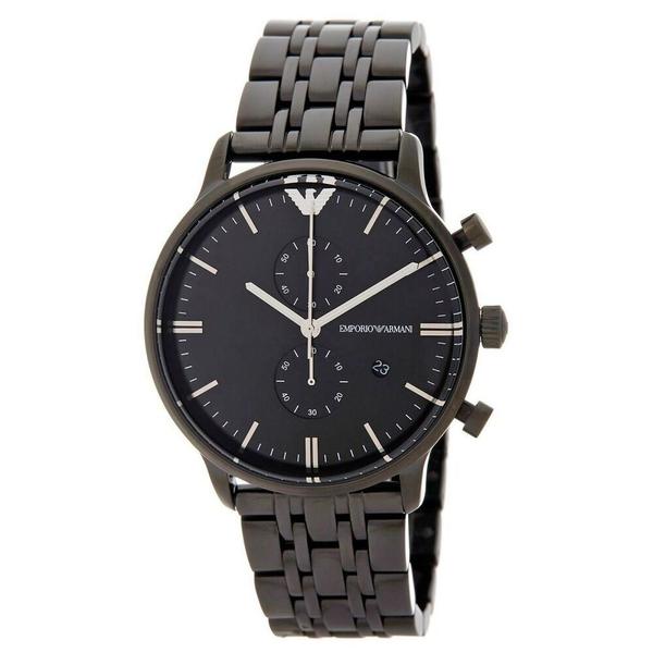 Relógio Emporio Armani Black Stainless AR1934 Analógico 43mm Oferta