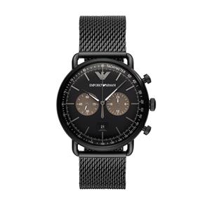 Relógio Empório Armani Masculino Aviator Preto AR11142/1PN