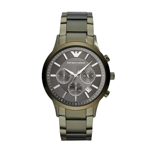 Relógio Empório Armani Masculino Classic Renato Verde Militar - Ar11117/1vn