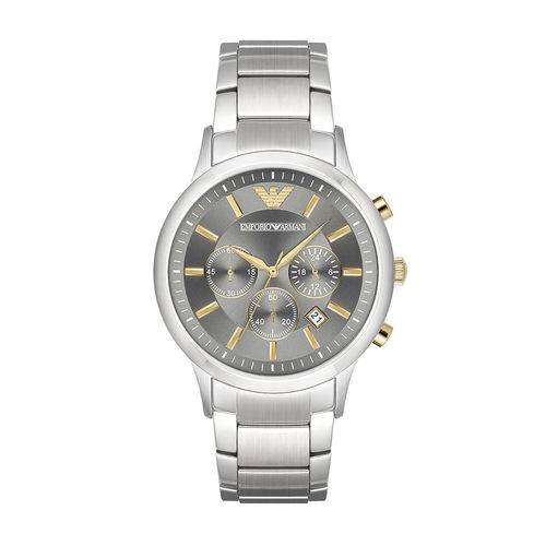 Relógio Empório Armani Masculino Renato Prata - Ar11047/1cn