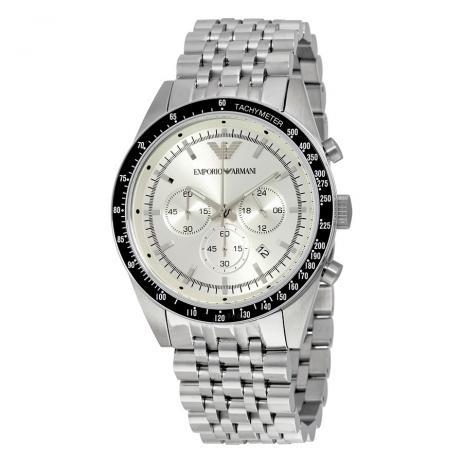 Relógio Emporio Armani Sportivo AR6073 Silver Stainless-Steel