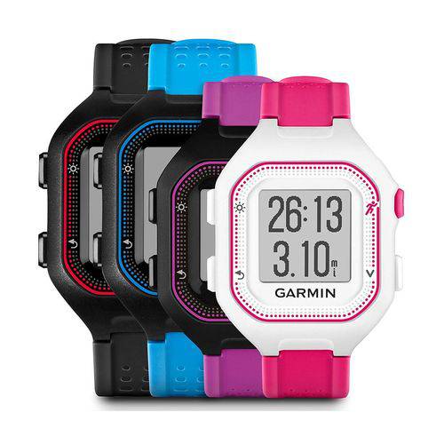 Relógio Esportivo Garmin Forerunner 25 com GPS e Monitor de Frequência Cardíaca