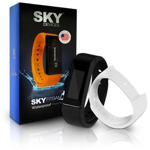 Relogio Esportivo Sky Fitband Preto Smartwatch Bluetooth Sky Devices
