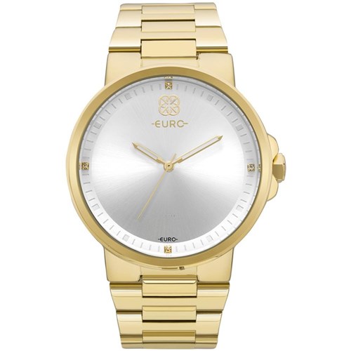 Relógio Euro Dourado Feminino Minimal Eu2035yld/4B