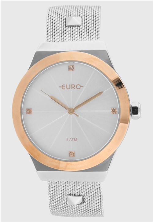 Relógio Euro EU2035YRI/K5K Prata/Rosa