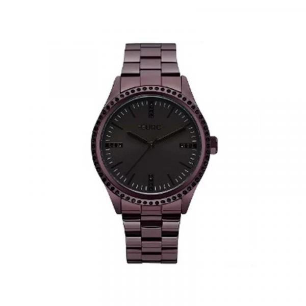 Relógio Euro Feminino Casual Pedras Roxo Eu2035yns/4p