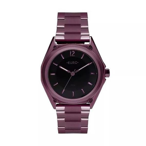 Relógio Euro Feminino Color Mix Geometric Roxo Eu2035Ypm/4P