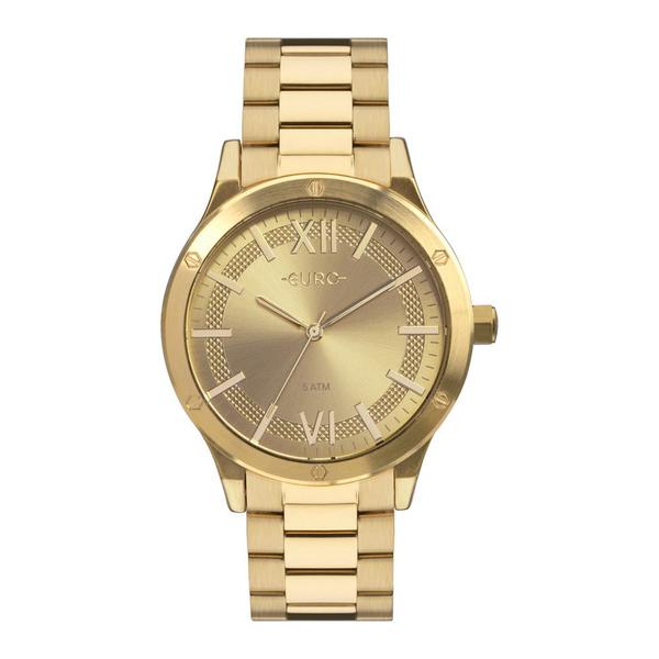 Relógio Euro Feminino Dourado Fashion Eu2036ypd/4D