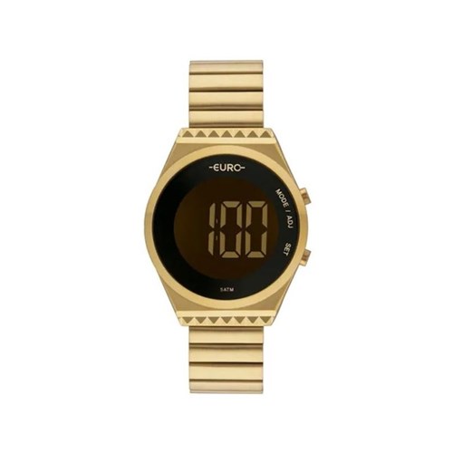 Relógio Euro Feminino Dourado Fashion Fit Eubjt016aa/4D