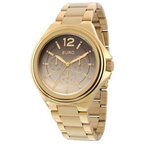 Relógio Euro Feminino Dourado Premium Degradê EU6P29AGE4C
