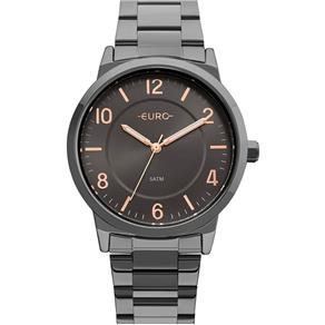 Relogio Euro Feminino Eu2036ylz/4p Preto Rose Analogico