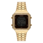 Relógio Euro Feminino Fashion Fit Diamond Dourado EUBJK032AB/4P