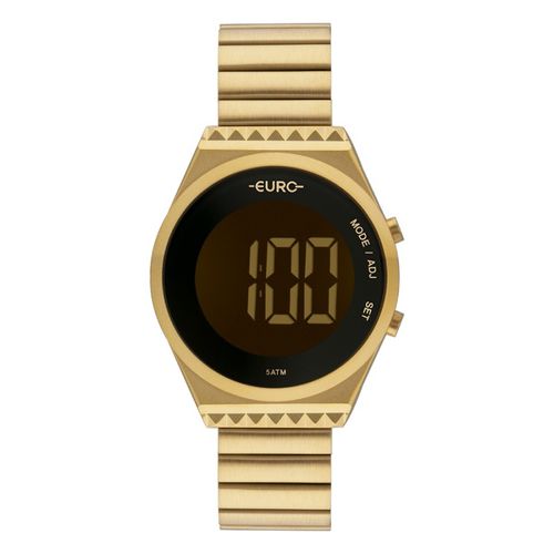 Relógio Euro Feminino Fashion Fit Dourado Eubjt016aa/4d