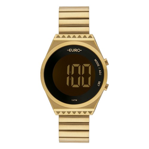 Relógio Euro Feminino Fashion Fit Dourado Eubjt016aa4d