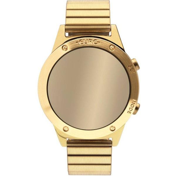 Relógio Euro Feminino Fashion Fit Reflexos Dourado Digital