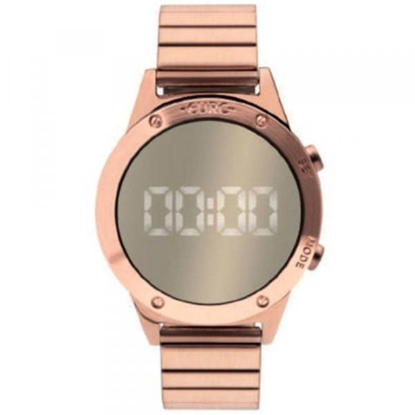 Relógio Euro Feminino Fashion Fit Reflexos Rose Digital