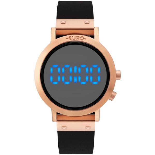 Relógio Euro Feminino Fashion Fit Rose Digital Troca Pulseira