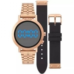 Relógio Euro Feminino Fashion Fit Rosé Troca Pulseira