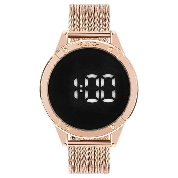 Relógio Euro Feminino Ff Led Rosé - EUBJ3912AB/4F