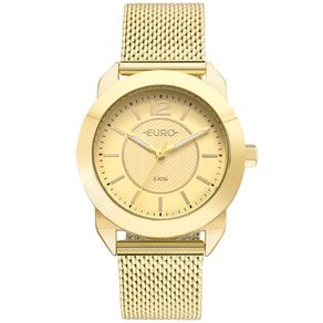 Relógio Euro Feminino Geometric Power Dourado - EU2036YLS/4D EU2036YLS/4D