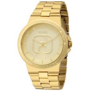 Relógio Euro Feminino Glitz EU2036LZX/4D - Dourado EU2036LZX/4D