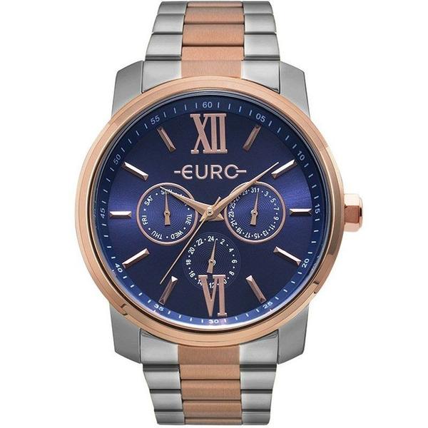 Relógio Euro Feminino Multifunção EU6P29AKETD/5A Fundo Azul