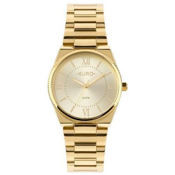 Relógio Euro Feminino New Basic Dourado - EU2035YPA/4D