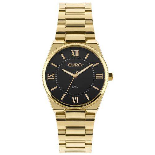 Relógio Euro Feminino New Basic Dourado - Eu2035ypb/4p